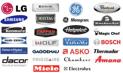 At Alhafiz Appliance Repairing, we are proud to work with some of the most trusted and reputable brands in the industry. We have the skills and knowledge to service and repair any appliance from these brands, regardless of the model or age.